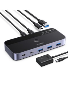 
USB-C USB-A 10Gb/ s jungiklis – pilkas
