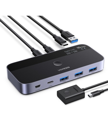 
USB-C USB-A 10Gb/ s jungiklis – pilkas
