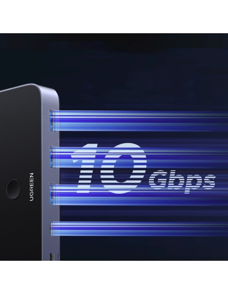 
USB-C USB-A 10Gb/ s jungiklis – pilkas
