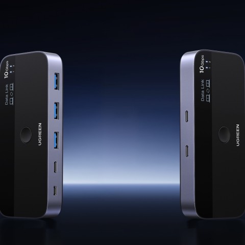 
USB-C USB-A 10Gb/ s jungiklis – pilkas
