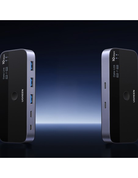 
USB-C USB-A 10Gb/ s jungiklis – pilkas
