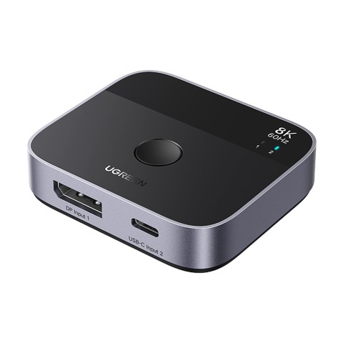 
Perjungti DisplayPort USB-C į USB-C – pilka
