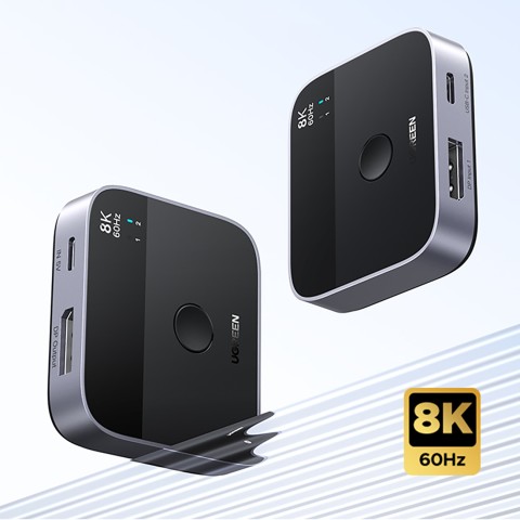 
Perjungti DisplayPort USB-C į USB-C – pilka
