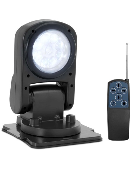 Priekinis žibintas LED prožektoriaus lempa su magnetiniu pagrindu ir nuotolinio valdymo pulteliu automobiliniam laivui 9-32V 360 Priekinis žibintas LED prožektoriaus lempa su magnetiniu pagrindu ir nuotolinio valdymo pulteliu automobiliniam laivui 9-32V 360