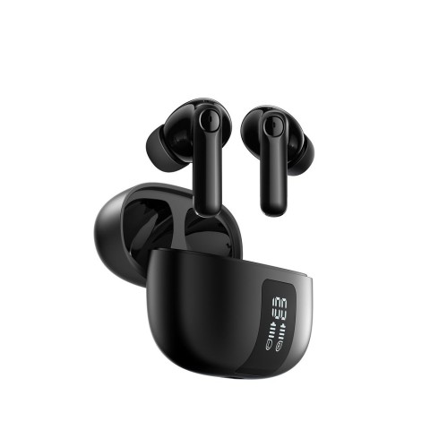 
„Funpods JR-FN3 TWS“ belaidės „Bluetooth“ ausinės – juodos
