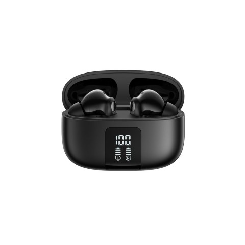 
„Funpods JR-FN3 TWS“ belaidės „Bluetooth“ ausinės – juodos
