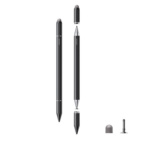 
JR-BP561 3 viename pasyvus magnetinis talpinis rašiklis - juodas
