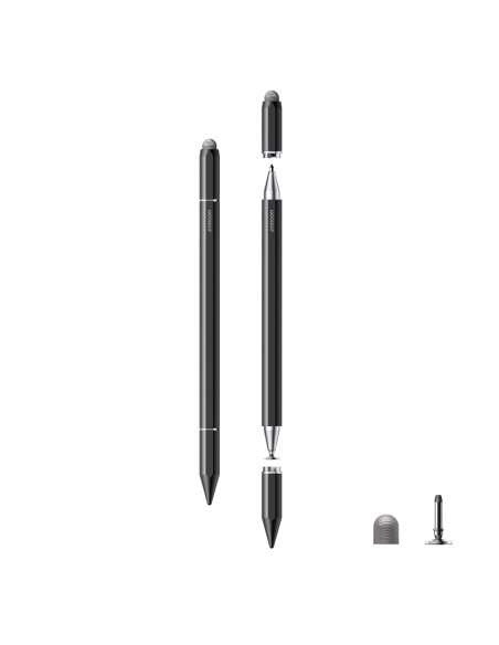 
JR-BP561 3 viename pasyvus magnetinis talpinis rašiklis - juodas
