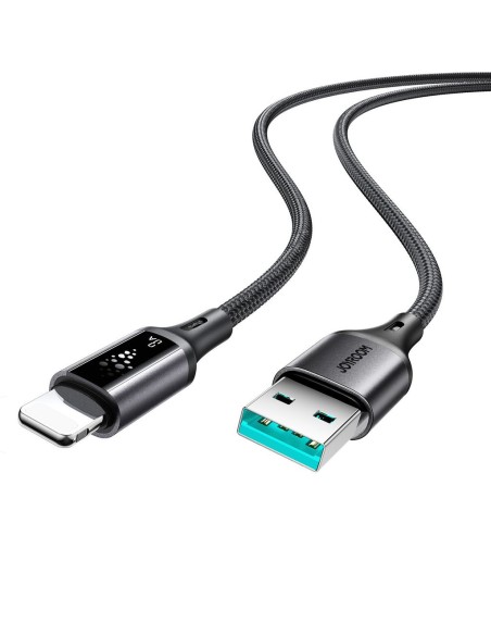 
USB-A laidas – iPhone Lightning S-A60 StarTalk 3A 1.2m – juodas
