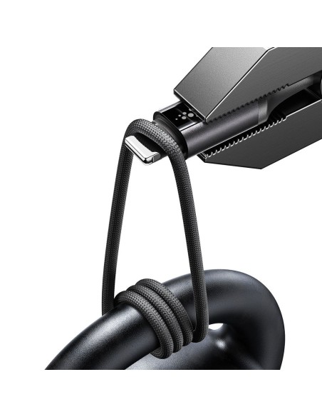 
USB-A laidas – iPhone Lightning S-A60 StarTalk 3A 1.2m – juodas
