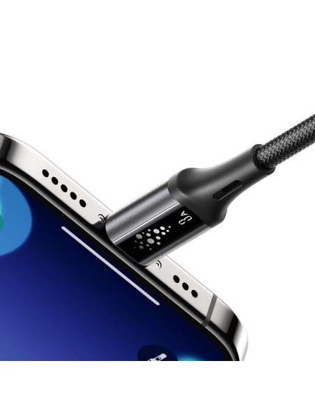 
USB-A laidas – iPhone Lightning S-A60 StarTalk 3A 1.2m – juodas

