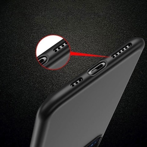 
Apsauginis galinis dėklas, skirtas „Xiaomi Poco F6 Pro“ minkštam dėklui - juodas
