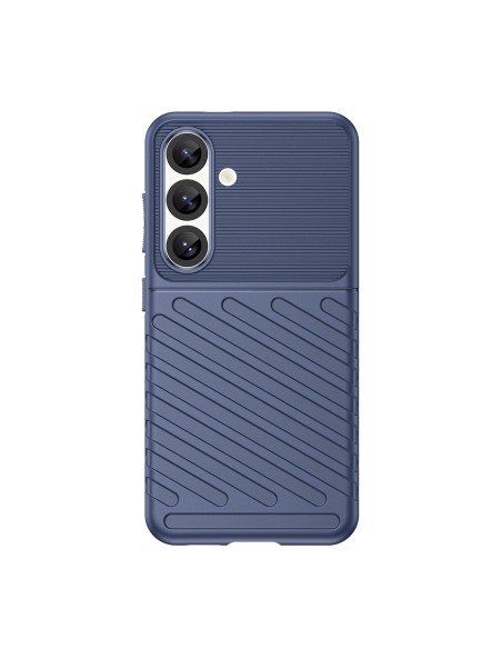 
Silikoninis šarvuotas dėklas, skirtas „Samsung Galaxy S25 Thunder“ dėklui – mėlynas
