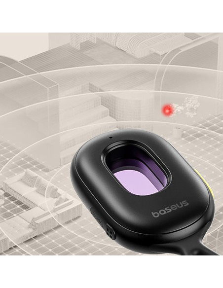 
Paslėptos kameros detektorius su mini žibintuvėliu ir signalizacija + USB-A - USB-C laidas - juodas
