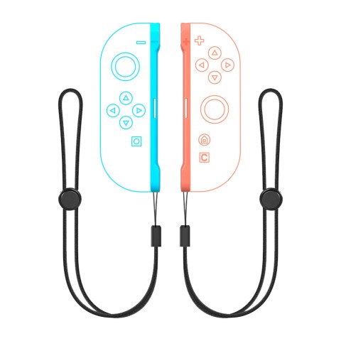 
23 viename šeimos priedų rinkinys, skirtas „Nintendo Switch 2“ – oranžinis ir mėlynas
