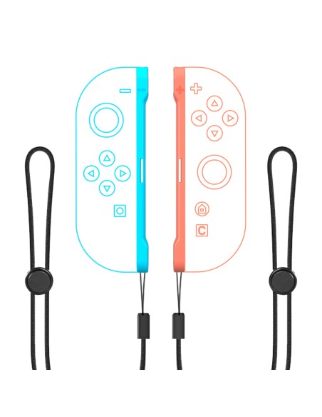 
23 viename šeimos priedų rinkinys, skirtas „Nintendo Switch 2“ – oranžinis ir mėlynas
