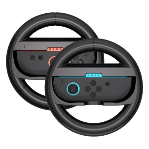 
Lenktyninis vairas „Joy-Con Nintendo Switch 2“ valdikliui, juodas - 2 vnt.

