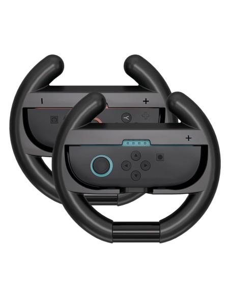 
Vairavimo simuliatoriaus vairas Joy-Con Nintendo Switch 2 valdikliui, juodas - 2 vnt.
