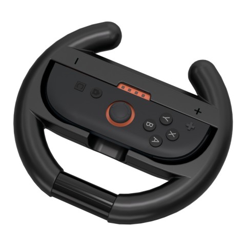 
Vairavimo simuliatoriaus vairas Joy-Con Nintendo Switch 2 valdikliui, juodas - 2 vnt.

