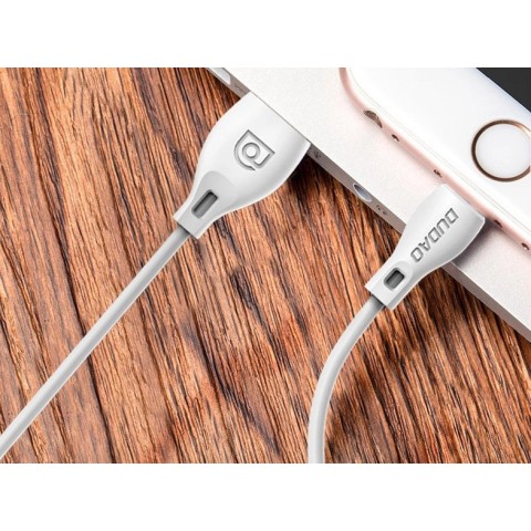 
USB-A - iPhone Lightning 2.4A laidas 1 m - baltas
