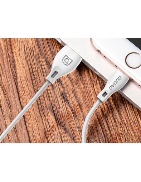 
USB-A - iPhone Lightning 2.4A laidas 1 m - baltas
