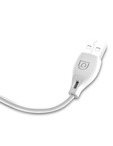 
USB-A - iPhone Lightning 2.4A laidas 1 m - baltas
