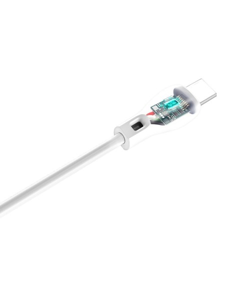 
USB-A - USB-C 2.1A 1m laidas - baltas

