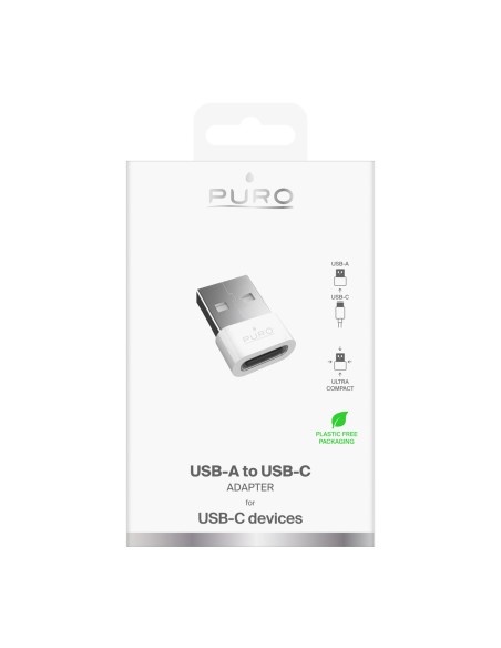 
USB-C - USB-A adapteris - baltas
