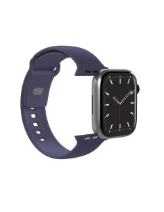
Silikoninis dirželis, skirtas „Apple Watch 44/ 45/ 46/ 49mm Icon“ - tamsiai mėlynas
