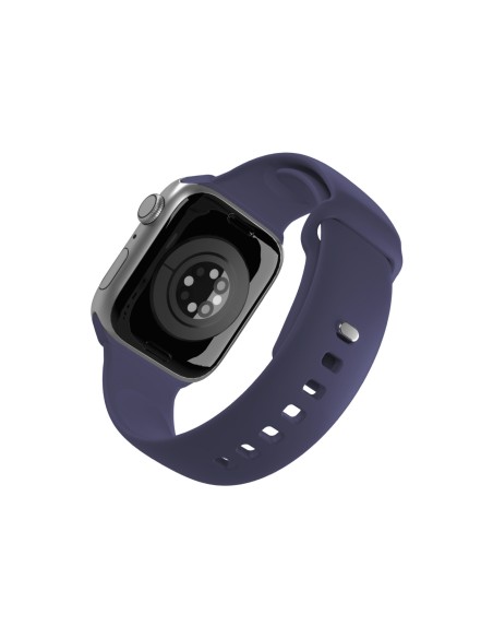
Silikoninis dirželis, skirtas „Apple Watch 44/ 45/ 46/ 49mm Icon“ - tamsiai mėlynas
