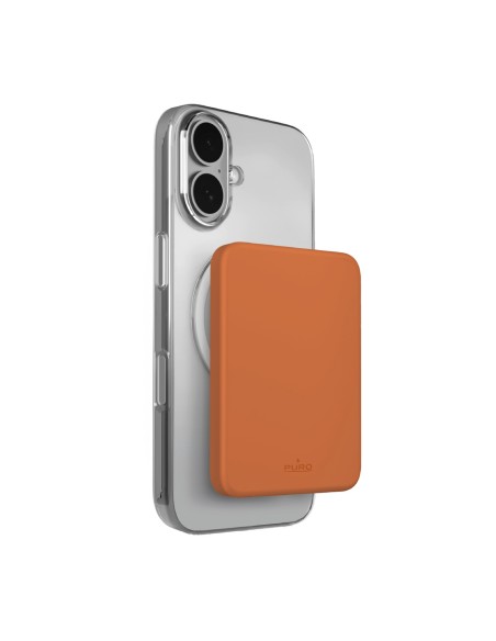 
Itin plonas 4200 mAh USB-C „MagSafe“ magnetinis išorinis akumuliatorius – oranžinis
