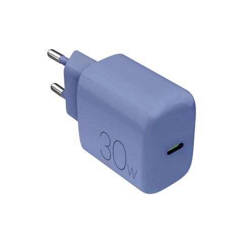 
USB-C Pro Lite 30W sieninis įkroviklis – mėlynas
