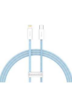 
USB-C laidas – „iPhone Lightning Dynamic“ serijos 20W 1m – mėlynas
