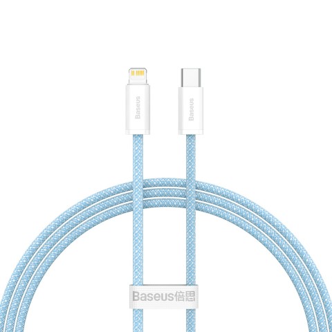 
USB-C laidas – „iPhone Lightning Dynamic“ serijos 20W 1m – mėlynas
