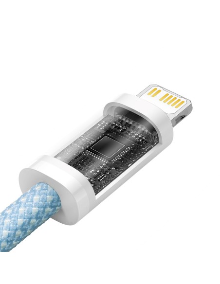 
USB-C laidas – „iPhone Lightning Dynamic“ serijos 20W 1m – mėlynas
