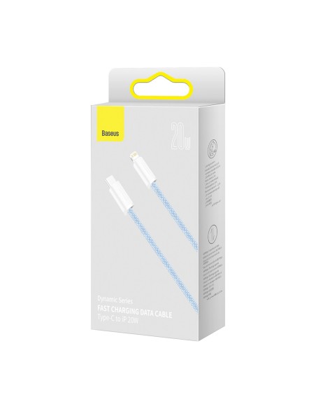 
USB-C laidas – „iPhone Lightning Dynamic“ serijos 20W 1m – mėlynas
