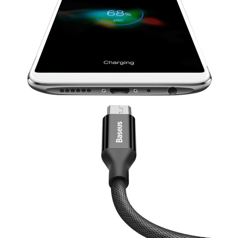 
„Yiven“ 1,5 m USB-A - MicroUSB laidas - juodas
