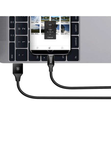
„Yiven“ 1,5 m USB-A - MicroUSB laidas - juodas
