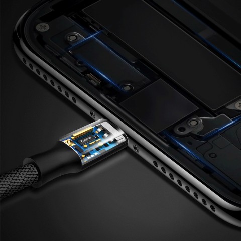 
„Yiven“ 1,5 m USB-A - MicroUSB laidas - juodas
