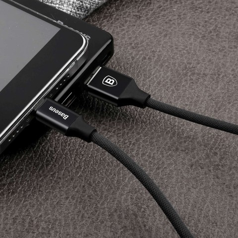 
„Yiven“ 1,5 m USB-A - MicroUSB laidas - juodas
