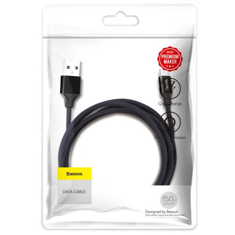 
„Yiven“ 1,5 m USB-A - MicroUSB laidas - juodas
