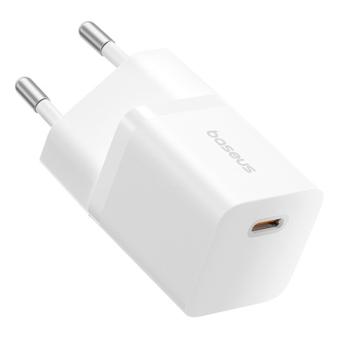 
USB-C GaN5 25W sieninis įkroviklis – baltas

