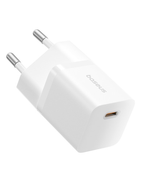 
USB-C GaN5 25W sieninis įkroviklis – baltas
