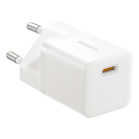 
USB-C GaN5 25W sieninis įkroviklis – baltas
