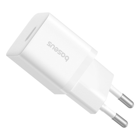 
USB-C GaN5 25W sieninis įkroviklis – baltas
