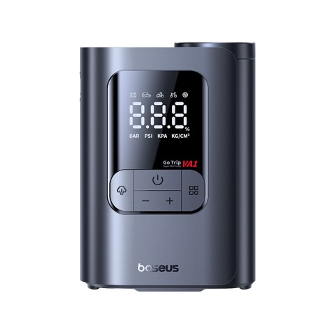 
Akumuliatorinis kompresorius su 3 antgaliais 150PSI 26 l/ min 82W - juodas
