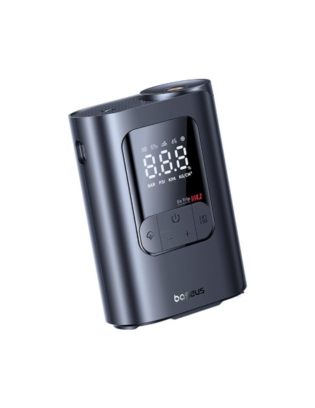 
Akumuliatorinis kompresorius su 3 antgaliais 150PSI 26 l/ min 82W - juodas
