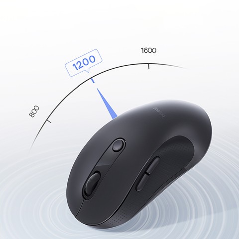 
Belaidė ergonomiška „Bluetooth“ pelė F02 - juoda
