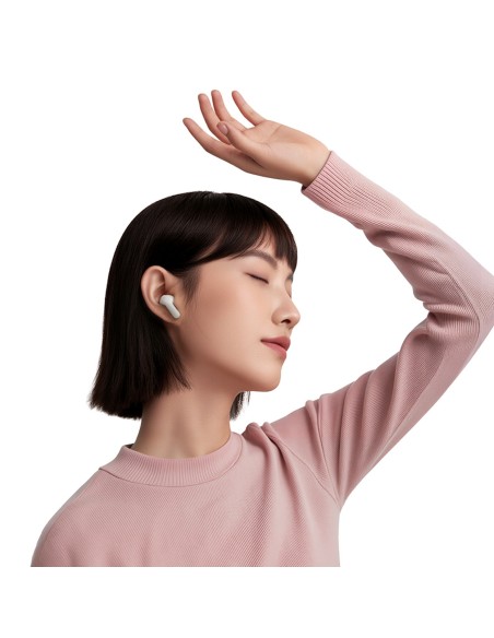 
„Buds ENC SBC IPX4“ belaidės „Bluetooth“ ausinės – baltos
