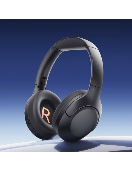 
H3 Lite ANC belaidės „Bluetooth“ ausinės, uždedamos ant ausies – juodos
